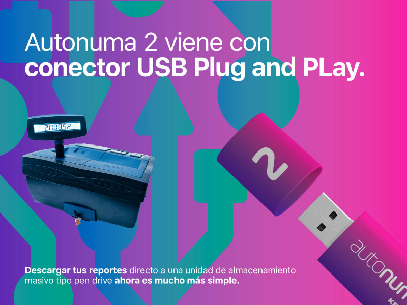 Ahora autonuma es mas auto que nunca: Nueva funcin USB plug and Play 