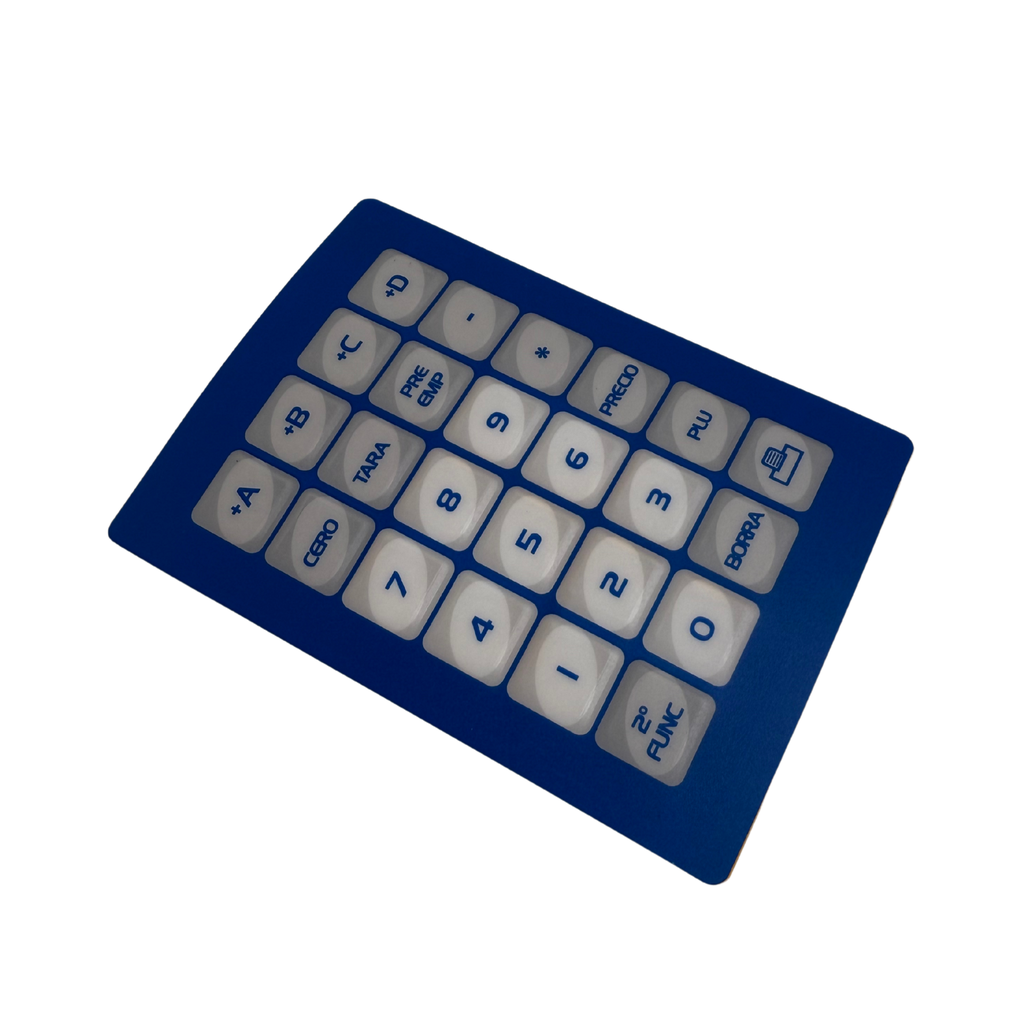 Panel teclado auxiliar AZUL REPORT