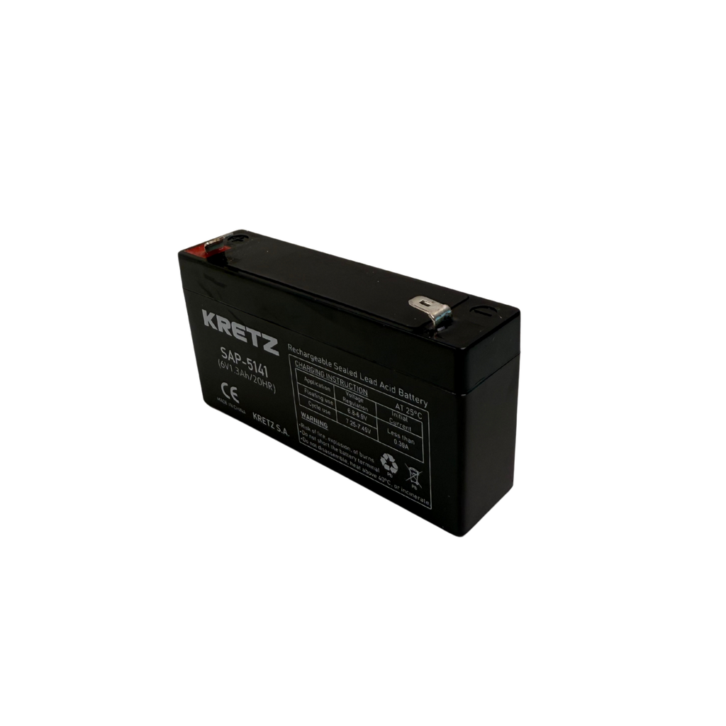 Bateria 6V 1.3Ah MASTER/RIELERA