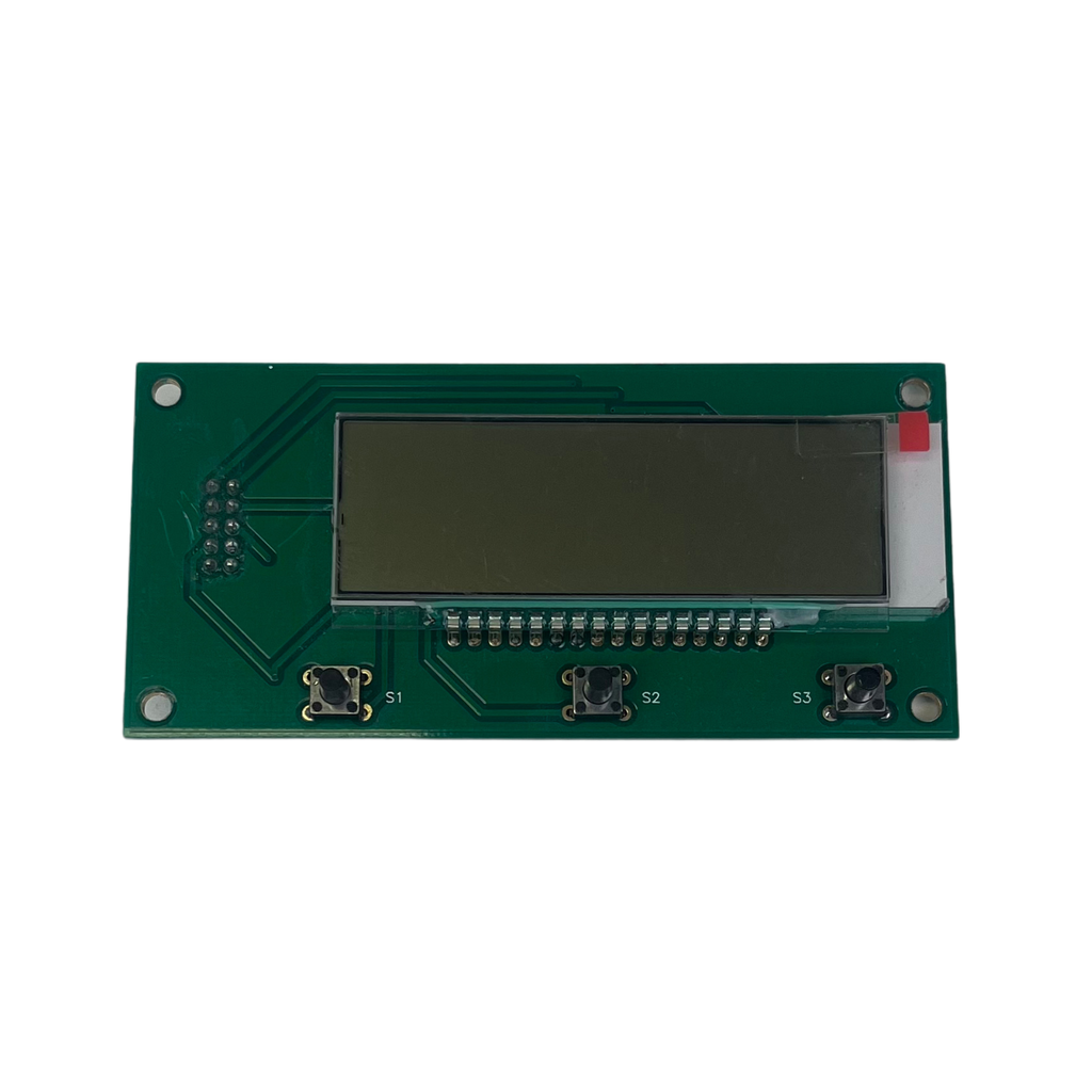 LCD Display PS 6 digits 48x102mm IDP 5640 ECO