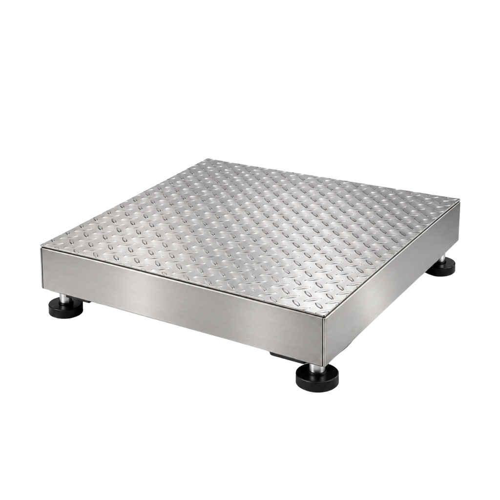 Plataforma Industrial 0,80 × 0,80 m – Acero Inoxidable AISI 304