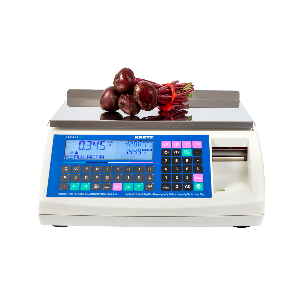 Report LT USB Scale - Low-Profile