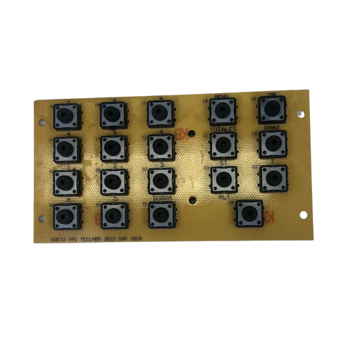 [3918] Placa armada Teclado | Novel Eco
