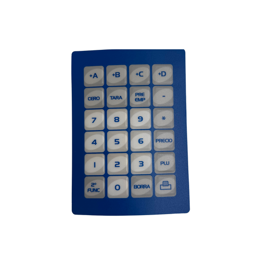 [1260] Panel teclado auxiliar AZUL REPORT