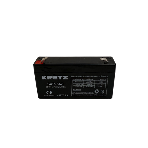 6V 1.3Ah Battery MASTER/RAIL